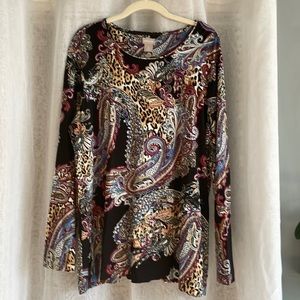 Chico’s stretchy top size 3